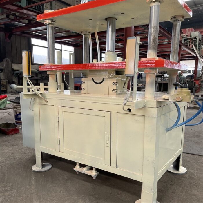 Hydraulic clay roof tile press machine